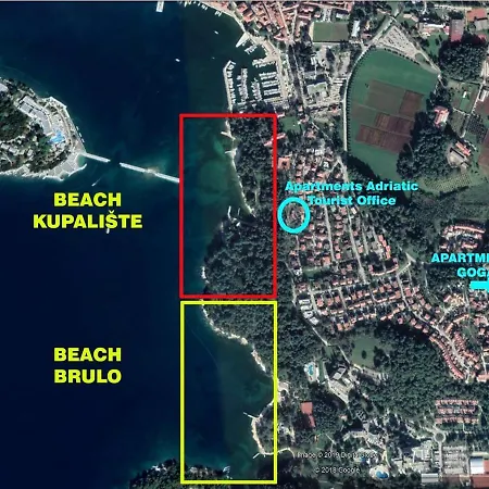A4 Goga 1 Two Bedroom Near The And The Sea Porec